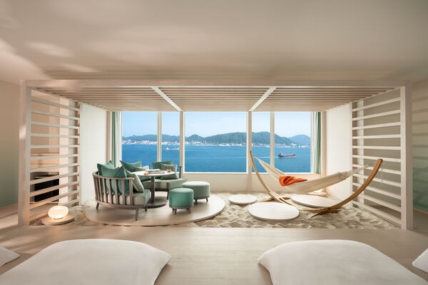 ▲星野集團旗下親子度假飯店品牌「RISONARE下關」今(11日)開幕。(圖/星野集團提供)