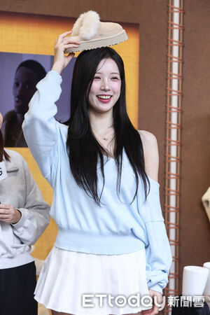 ▲釜山女神李晧禎UGG快閃店媒體活動。(圖/記者林敬旻攝)