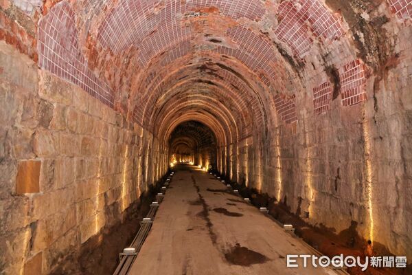 ▲獅球嶺砲台步道啟用!串聯劉銘傳隧道 謝國樑推文化生態旅遊。(圖/記者郭世賢翻攝)