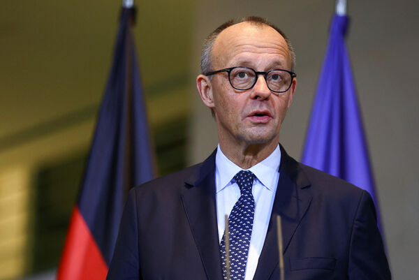 ▲▼德國總理梅爾茨(Friedrich Merz)。(圖/路透)