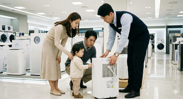 ▲消費者,購買家電,大家電,小家電,購買情境。(圖/AI生成)