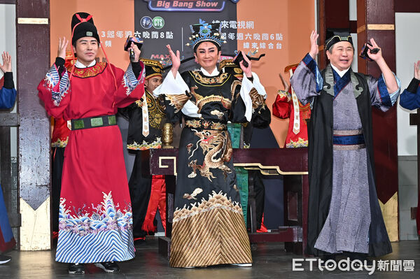 ▲▼胡瓜、陳亞蘭、歐漢聲連袂出席《週末最強大》首播記者會。(圖/記者李毓康攝)