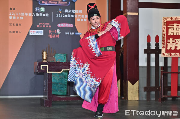 ▲▼歐漢聲出席《週末最強大》首播記者會。(圖/記者李毓康攝)