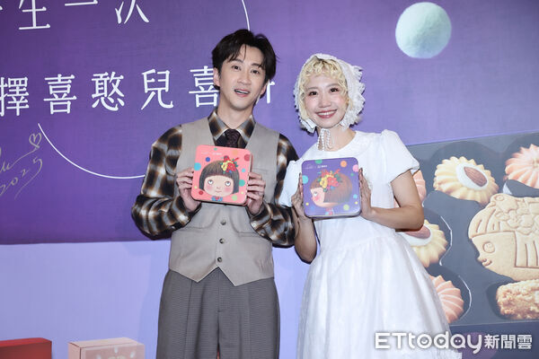 ▲▼ 陳漢典,Lulu合體代言喜憨兒喜餅公益記者會 。(圖/記者徐文彬攝)