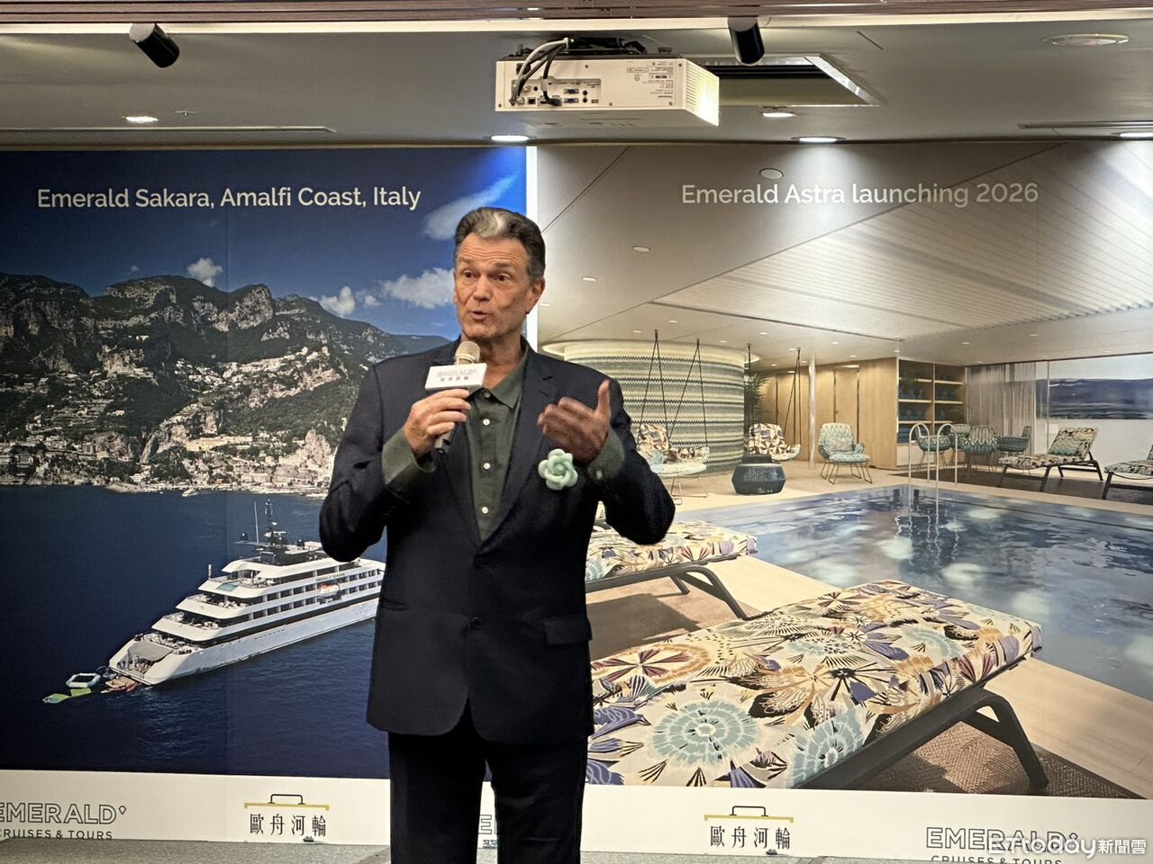 ▲▼翡翠郵輪亞太區行銷業務總經理 Anthony Laver。(圖/記者黃凱翊攝)