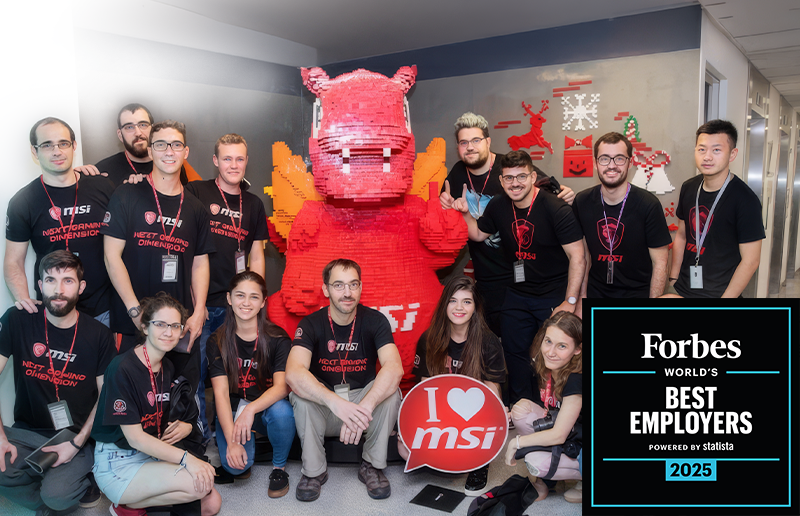 ▲▼MSI入選《Forbes》全球最佳雇主,打造支持專業成長卓越職場環境。(圖/公司提供)