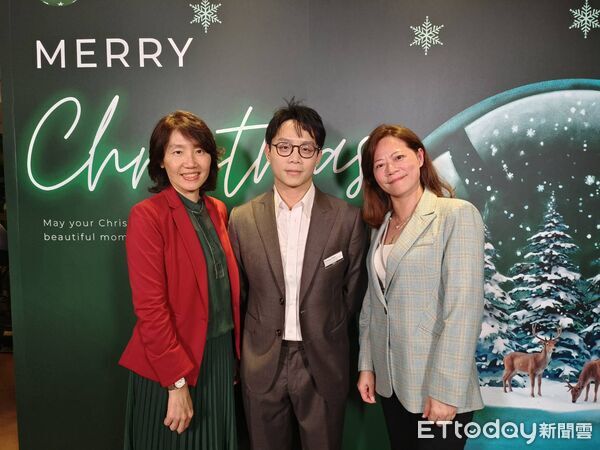 ▲左起大不列顛船東互保協會駐台專屬聯絡處保達公司總經理羅百合、Sedgwick台灣區總經理陳竑一、四維航運董事長藍心琪。(圖/記者張佩芬攝)