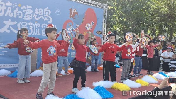 ▲▼ 太保市公所打造親子冬季冒險樂園鄭淑分:給孩子快樂的童年是我的任務 。(圖/太保市公所提供)