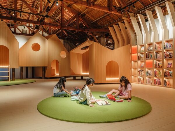 ▲▼花蓮文化創意產業園區「繪本故事屋」開館。(圖/文化部)