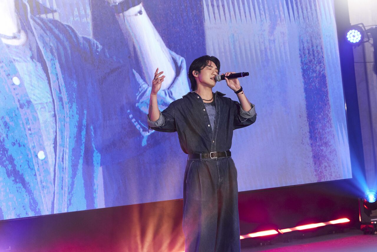 ▲▼陳勢安、FEniX、徐暐翔、F.F.O與ARKis出席「DJB x UMobile 結盟暨雞尾酒餐會」。(圖/DJB提供)