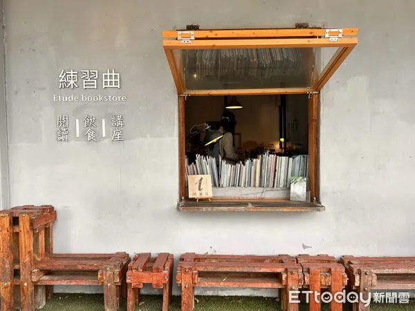 ▲▼花蓮「練習曲書店」獲選文化部「百大文化基地」,名為書店卻不賣書,而是陪伴孩子閱讀、練球、身心發展的場域。(圖/記者林育綾攝)