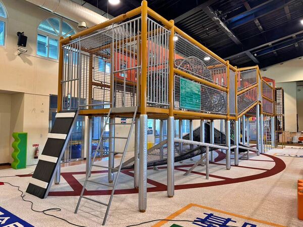 ▲基隆七堵室內樂園大升級。(圖/基隆市兒少處提供)