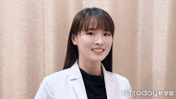 ▲皮膚科醫師江紫涵 。(圖/記者吳奕靖攝)