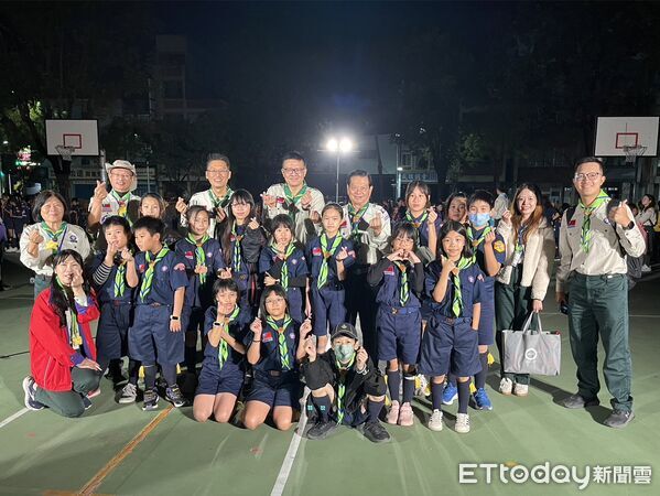 ▲台南市114年度幼童軍、幼女童軍冬令營跨縣市展開,333名師生走入文化與生態場域學習成長。(記者林東良翻攝,下同)