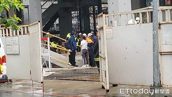 ▲▼ 台北市大安區仁愛路3段一處工地女子墜樓亡 。(圖/記者黃彥傑攝)