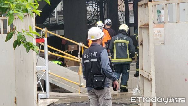 ▲▼ 台北市大安區仁愛路3段一處工地女子墜樓亡 。(圖/記者黃彥傑攝)