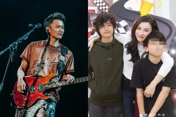 ▲▼謝霆鋒18歲長子滑雪被巧遇!網讚「從小帥到大」。(圖/翻攝自微博)