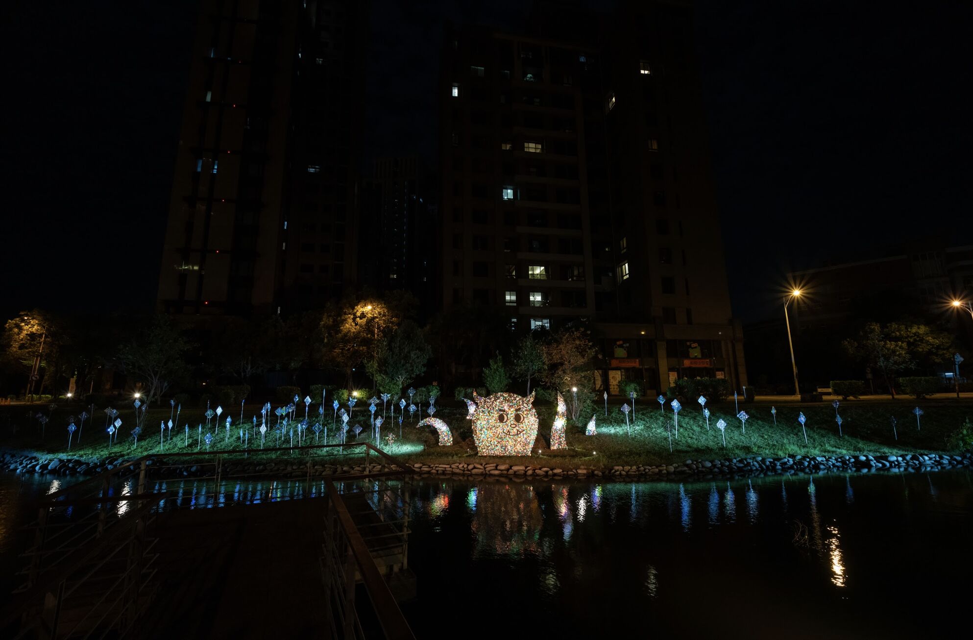 ▲2025東興圳光藝節 一閃一閃亮晶晶。(圖/主辦方提供)