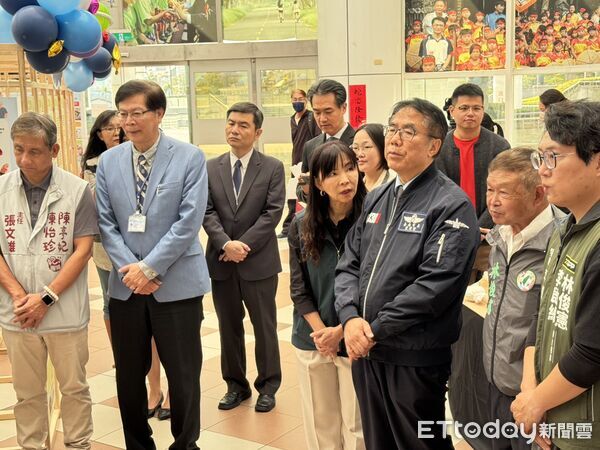 ▲台南市政府舉辦「2025年度國民健康業務成果展」,以「台南健康宇宙城」呈現公共衛生政策成果。(記者林東良翻攝,下同)