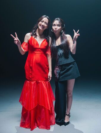 ▲▼范宸菲挺孕肚上工。(圖/新視紀整合行銷提供)