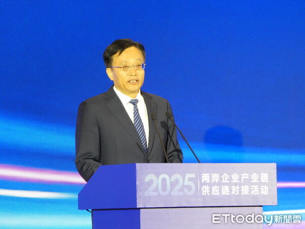 ▲▼2025兩岸企業家峰會年會,胡廣杰。(圖/記者陳冠宇攝)