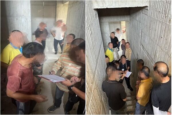 ▲▼掛觀光名義來打黑工!陸客金門工地現形 移民署、調查局聯手查13人。(圖/移民署南區事務大隊金門縣專勤隊提供)