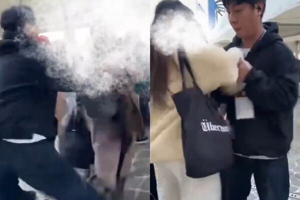 ▲▼中國人慘了!GD首爾演唱會爆「鎮壓黃牛」。(圖/翻攝自微博)