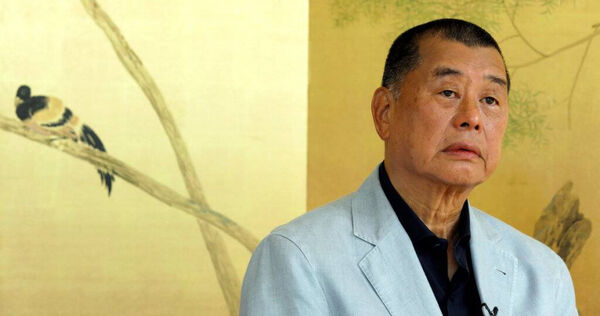 香港壹傳媒集團創辦人黎智英。(圖/達志/美聯社)