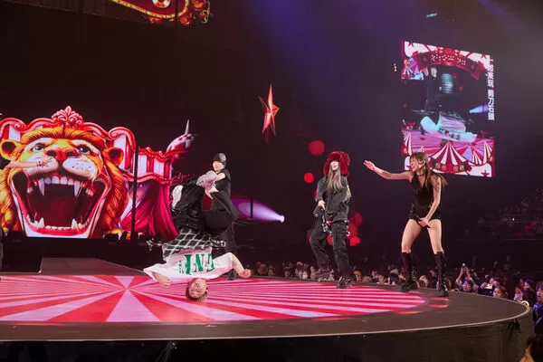 ▲▼ Bboy NANA大展頭轉特技。(圖/開心果娛樂提供)