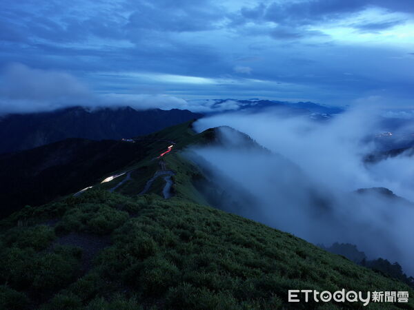 ▲冬季賞雲海首選合歡山。(圖/林業保育署南投分署提供)