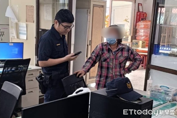 ▲陳姓婦人求助內埔警方。(圖/記者陳崑福翻攝)