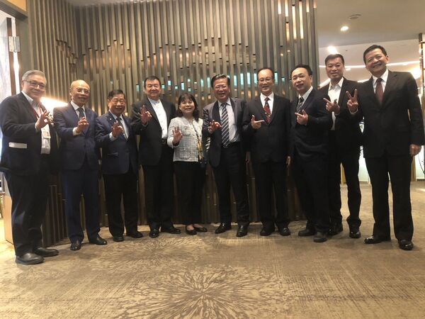 ▲▼策進會經合會召開年度委員會議。(圖/翻攝策進會)