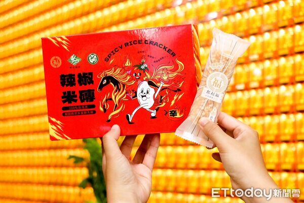 ▲▼ 國門迎米香!嘉義米餅結合鹿草在地特色化身米糧精品伴手禮進駐桃園國際機場 。(圖/記者翁伊森翻攝)