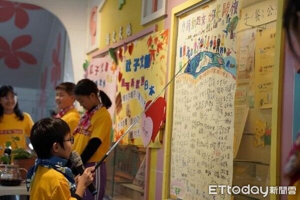 ▲黑松教育基金會陪伴,桃園第一所「永久綠旗」學校誕生