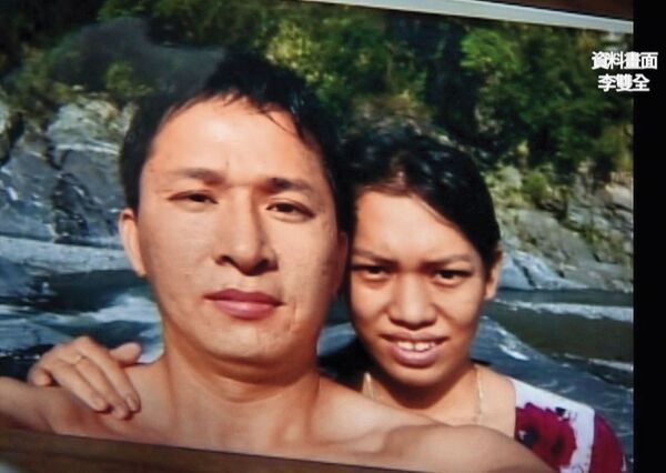 李雙全(左)遭檢警懷疑設局殺害越籍妻子陳氏紅琛(右),意圖詐領高達7,100萬元的保險金。(東森新聞提供)