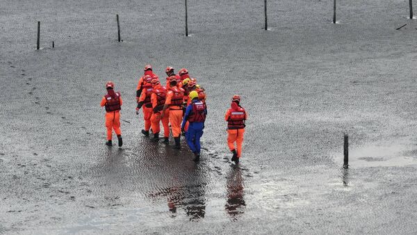 ▲彰化伸港海域釣魚台中市一名警務員溺水身亡。(圖/消防提供)