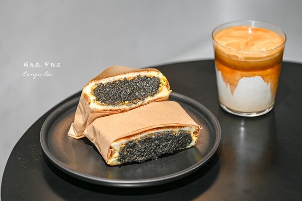 ▲▼台電大樓超爆餡松露起司嫩蛋三明治。(圖/部落客周花花提供)