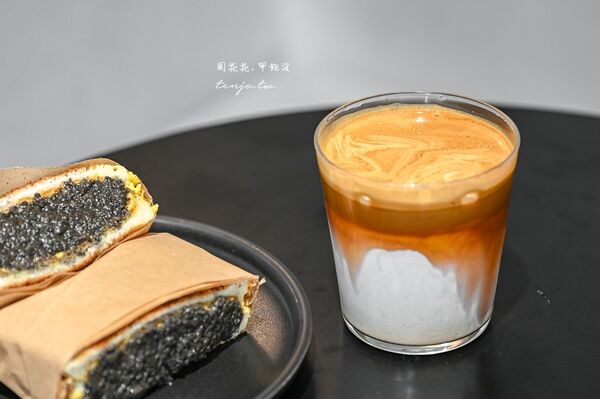 ▲▼台電大樓超爆餡松露起司嫩蛋三明治。(圖/部落客周花花提供)