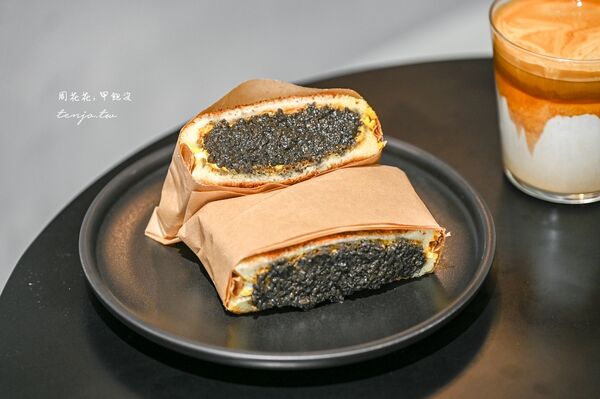 ▲▼台電大樓超爆餡松露起司嫩蛋三明治。(圖/部落客周花花提供)