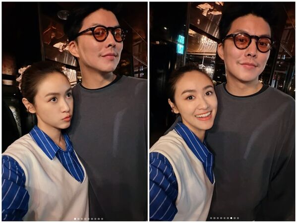 ▲Sandy夫妻。(圖/翻攝自Instagram/sandywis)