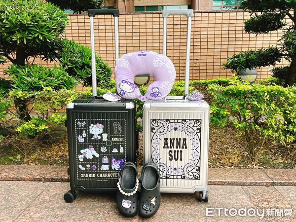 ▲▼7-11推出「ANNA SUI X 三麗鷗」聯名周邊。(圖/記者林育綾攝)