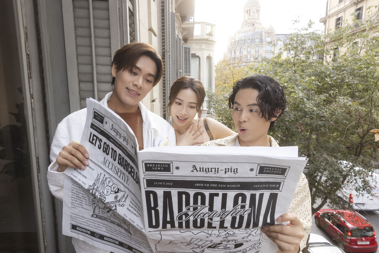 ▲▼告五人〈從沒去過巴塞隆納〉。(圖/相信音樂提供)