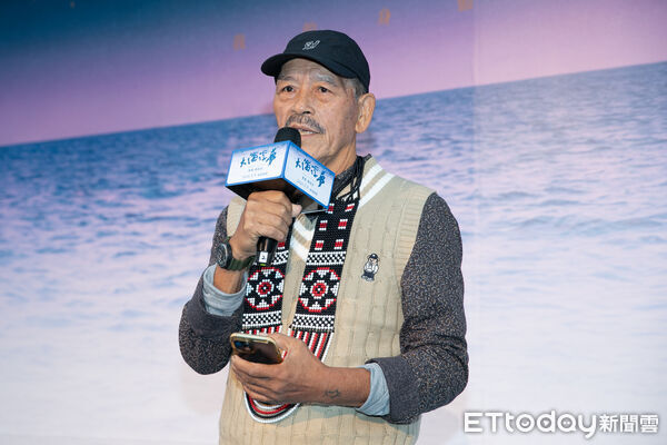 ▲▼電影《大海浮夢》首映會-夏曼藍波安。(圖/記者周宸亘攝)