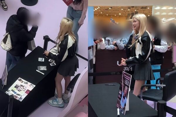 ▲▼陸「山寨Rosé」站台快閃店遭砲轟。(圖/翻攝自小紅書)