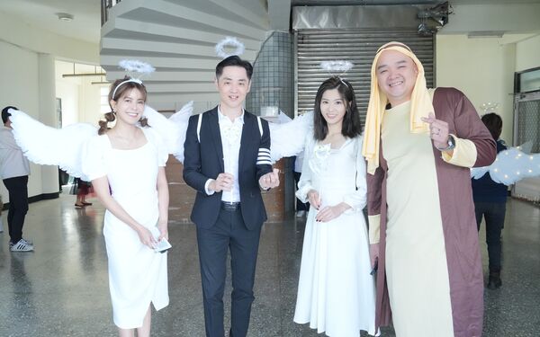 ▲藝起發光到南投送暖。(圖/藝起發光提供)