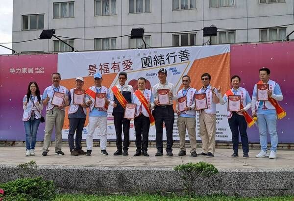 ▲桃園景福扶輪社「團結行善」捐血做公益