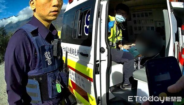 ▲92歲失智翁電動三輪車迷途警民攜手尋回 。(圖/記者楊晨東翻攝)