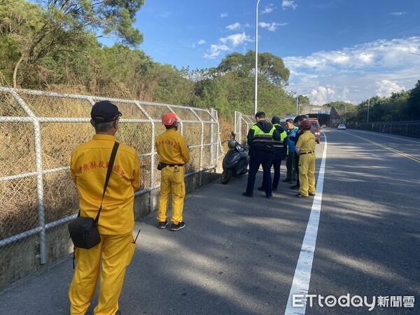 ▲▼ 火炎山墜崖 。(圖/記者楊永盛翻攝)