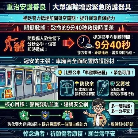 ▲陳冠安認為,大眾運輸應設置緊急防護器具。(圖/陳冠安提供)