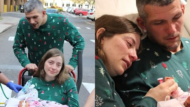 ▲▼明知寶寶活不了「她仍堅持生下來」。(圖/翻攝臉書HCA Florida Brandon Hospital (Brandon, FL) )